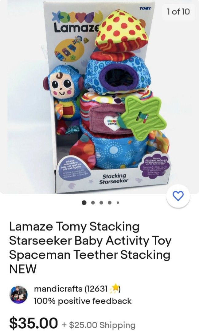 Lamaze stacking starseeker sales