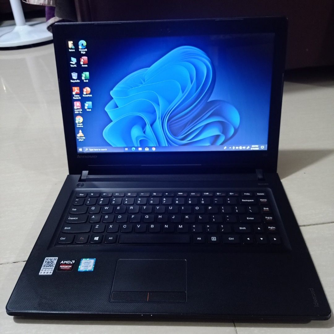 Lenovo ideapad, Core i7-6th gen, 8gb ram 128gb SSD 500gb hdd, AMD ...