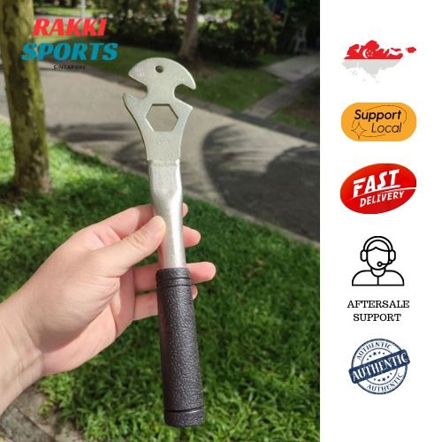 Lifeline Pro Pedal 3 in 1 Bicycle Pedal Wrench Spanner