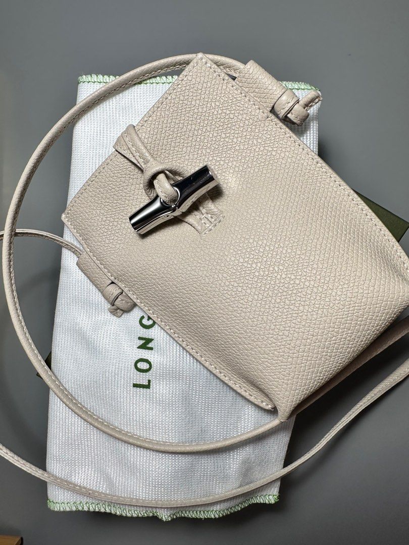 Longchamp Roseau Phone Case with Lace Women s Fashion Bags