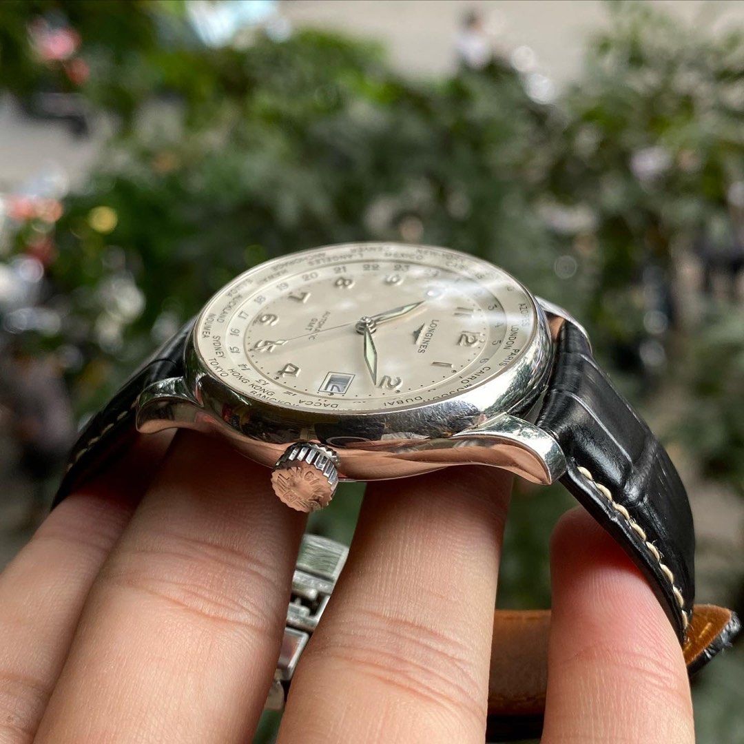Longines Avigation GMT L2.631.4 Automatic 38mm Fesyen Pria Jam