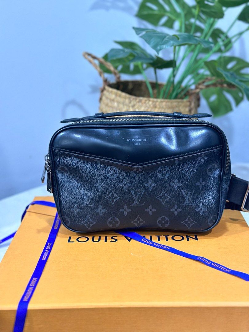 Pre-owned Louis Vuitton Monogram Eclipse Canvas Bum Bag Explorer