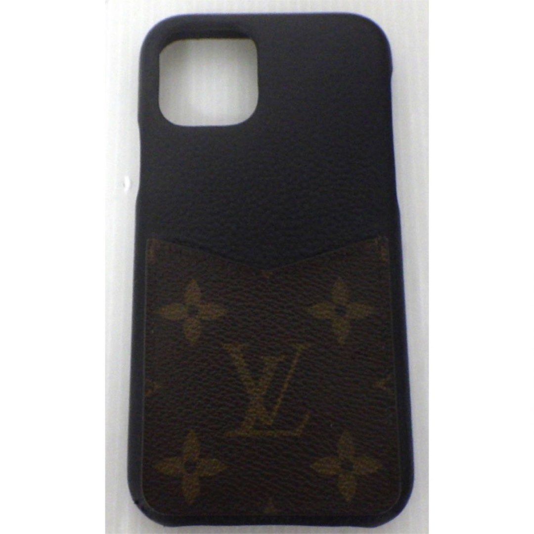 Authentic Louis Vuitton Monogram Bumper 11 Pro iPhone Case Black M69094 LV  4760G