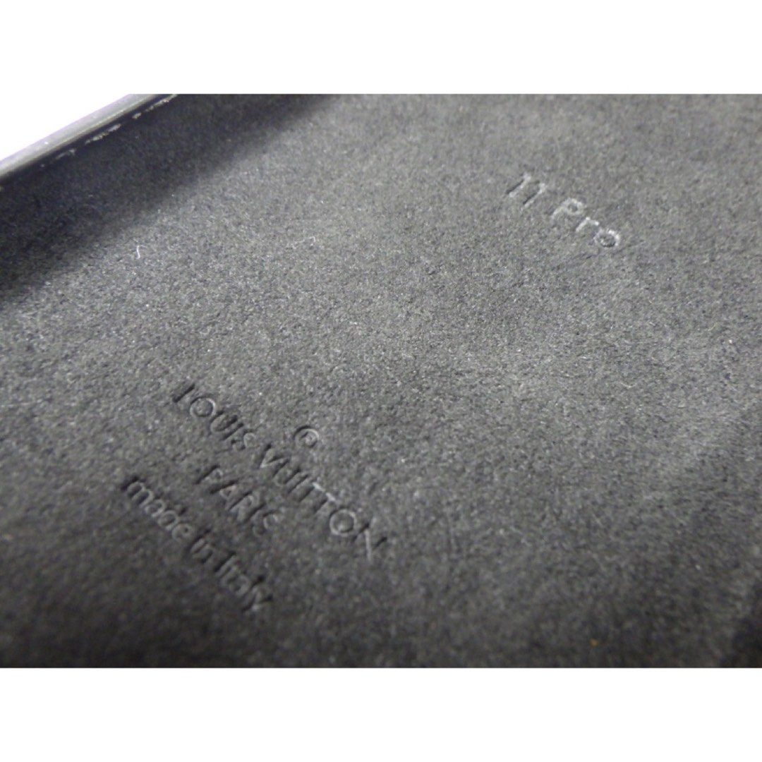 Authentic Louis Vuitton Monogram Bumper 11 Pro iPhone Case Black M69094 LV  4760G