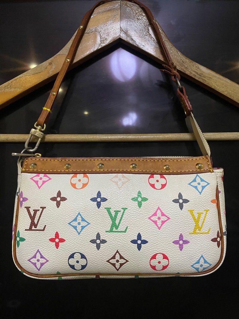 Louis Vuitton x Takashi Murakami Noir Multicolor Dalmatian Pochette Rare  Limited Edition, Luxury, Bags & Wallets on Carousell