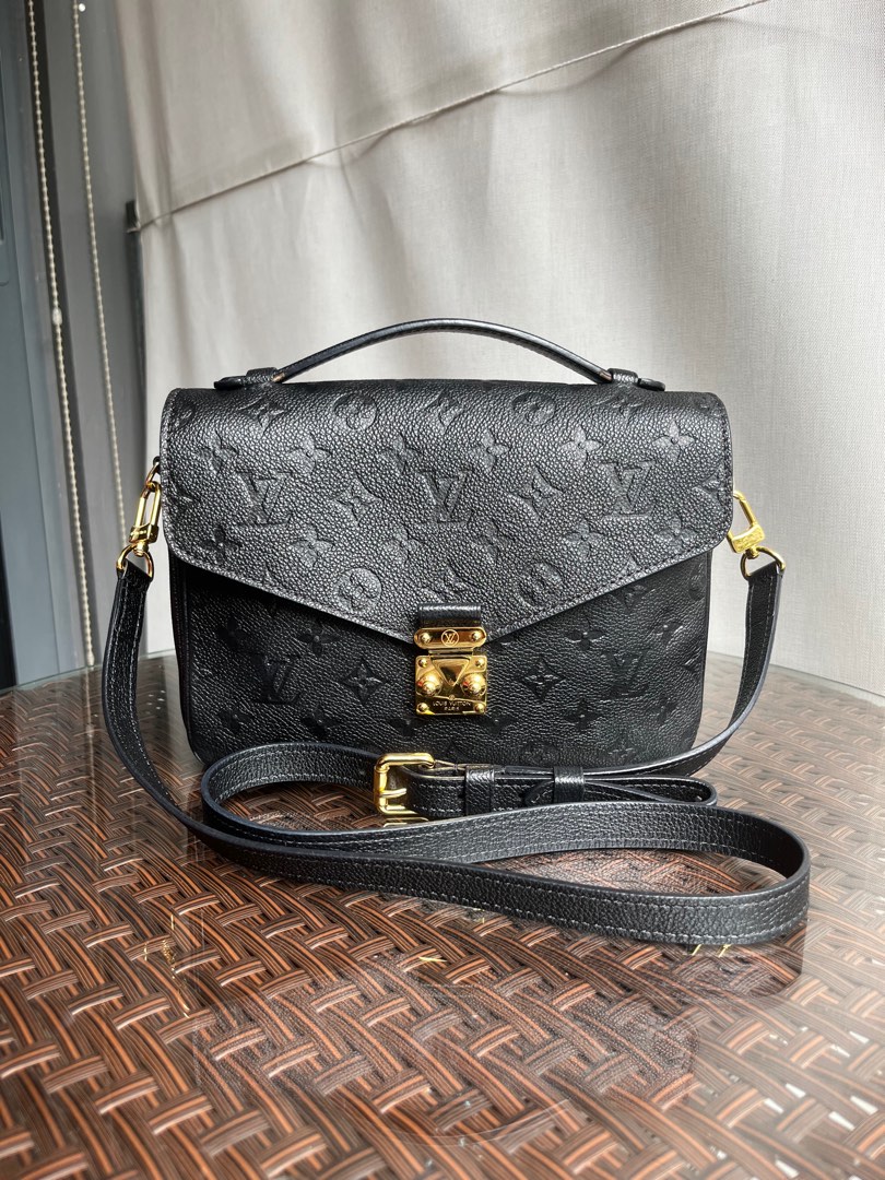 Louis Vuitton, Bags, Louis Vuitton Monogram Micro Metis Pochette Shoulder Bag  Green Black