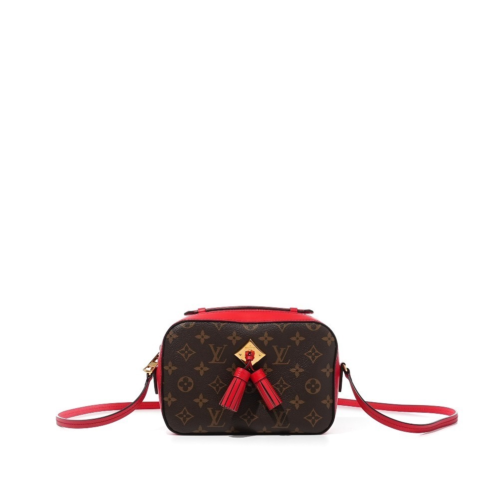 Louis Vuitton Saintonge Camera bag Monogram Red / Ghw, Luxury, Bags &  Wallets on Carousell