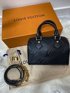 Louis Vuitton Speedy Bandouliere Size 20 Pinkorange M46594 Monogram