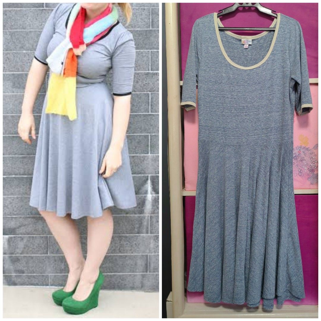 Lularoe size XL Nicole dress, Women's Fashion, Dresses & Sets