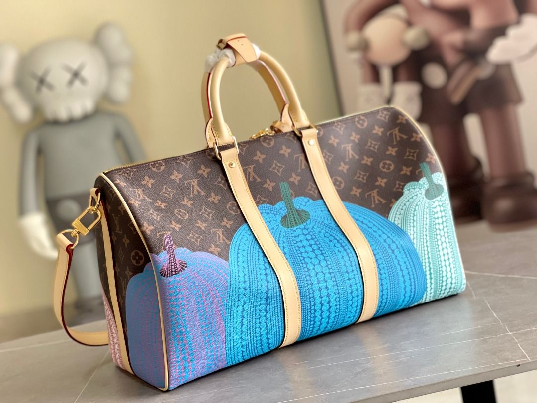 Shop Louis Vuitton Louis Vuitton LV X YK KEEPALL 45 by Bellaris