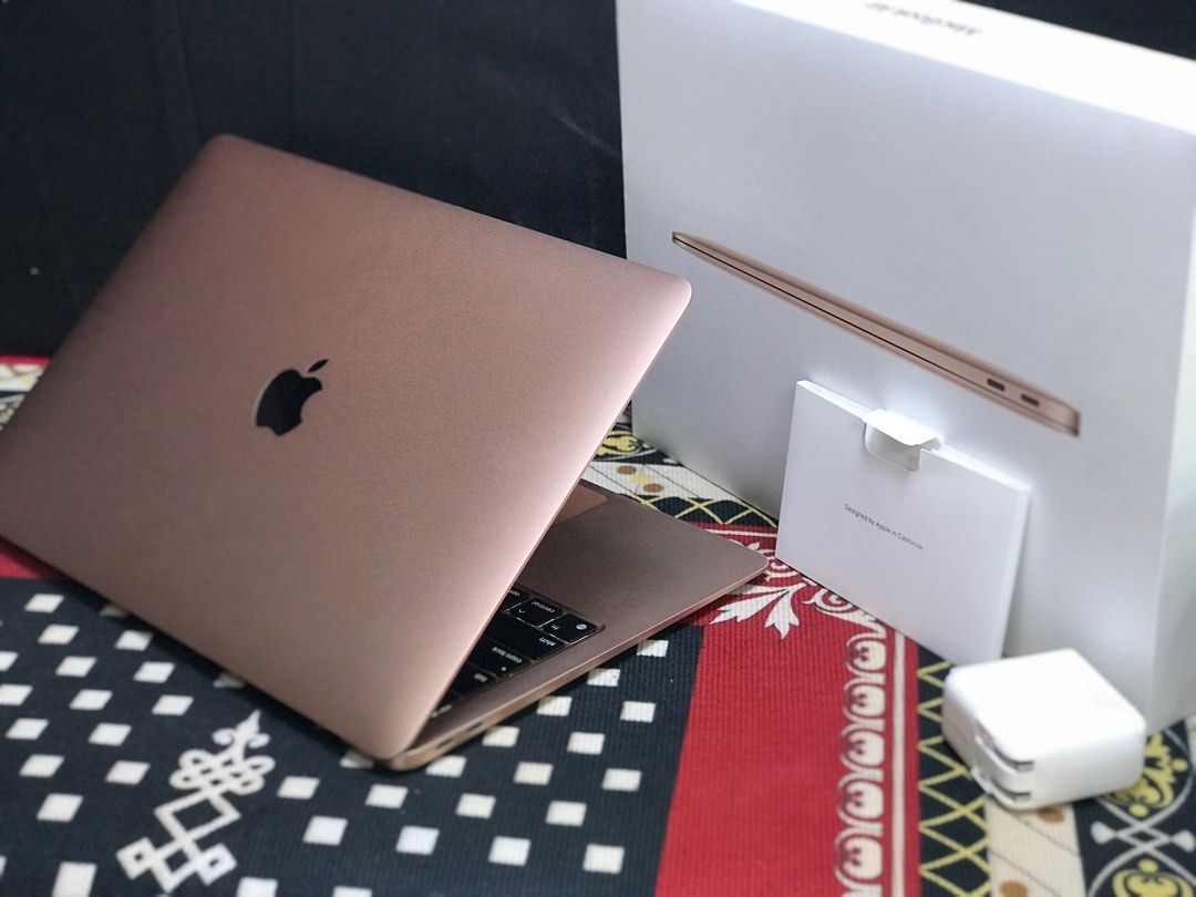 MacBook Air rose gold M1 chip 2020, Computers & Tech, Laptops