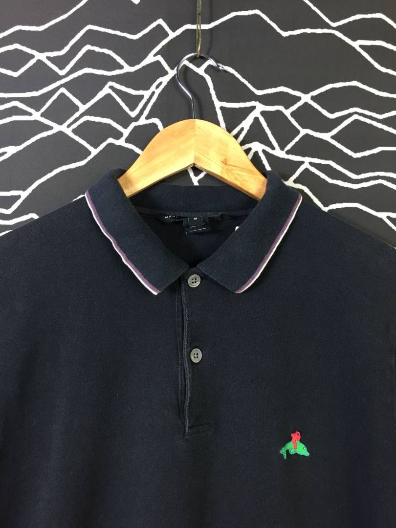 Marc By Marc Jacobs Embroidered Logo Polo Tee