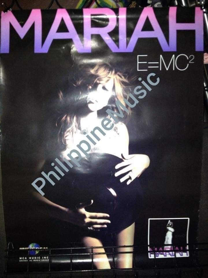 Mariah Carey E=MC² Official Promo Poster (Category: Vinyls) located in Quezon City. Submitted by jeffreyespino (Listing ID 1238480856, Image 1). Description: All original We accept cash, GCash 09152688298, Maya 09989968742, BPI, BDO, LBC, Cebuana Lhuiler, MLhuiler and Palawan Express payments. For faster transaction sms us thru 09989968742 Deliver / pick up thru Lalamove, Grab, Borzo, Toktok etc. Shipping via JRS Express or LBC (delivery or shipp
