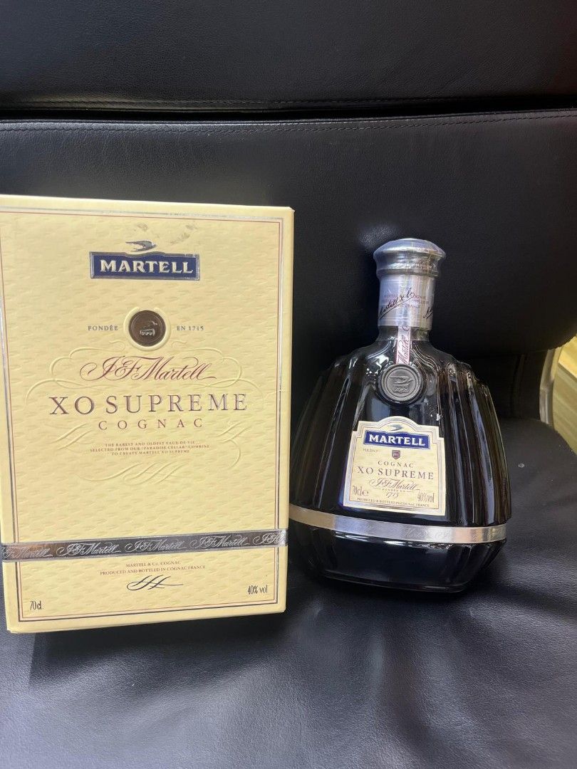 Martell Xo Supreme Cognac Old, 嘢食& 嘢飲, 酒精飲料- Carousell