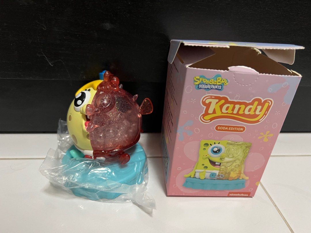 Kandy x Spongebob SquarePants Soda Edition Blind Box Figure