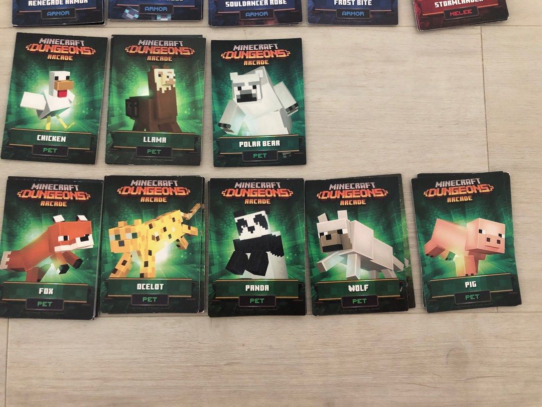 Minecraft card, Video Gaming, Video Games, Others on Carousell