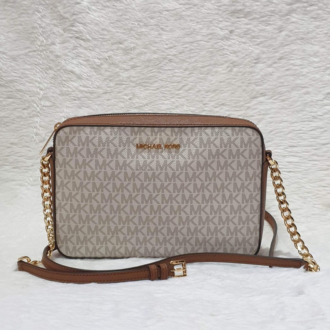 MK Jetset Vanilla Crossbody Bag on Carousell