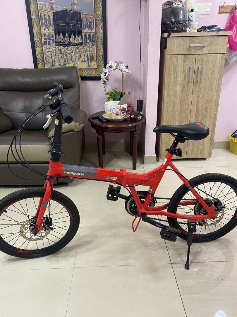 Mongoose folding bike