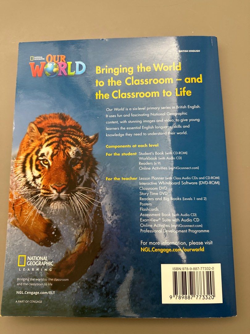 National Geographic- Our World (Student Book 3A, 興趣及遊戲, 書本 & 文具, 教科書 ...