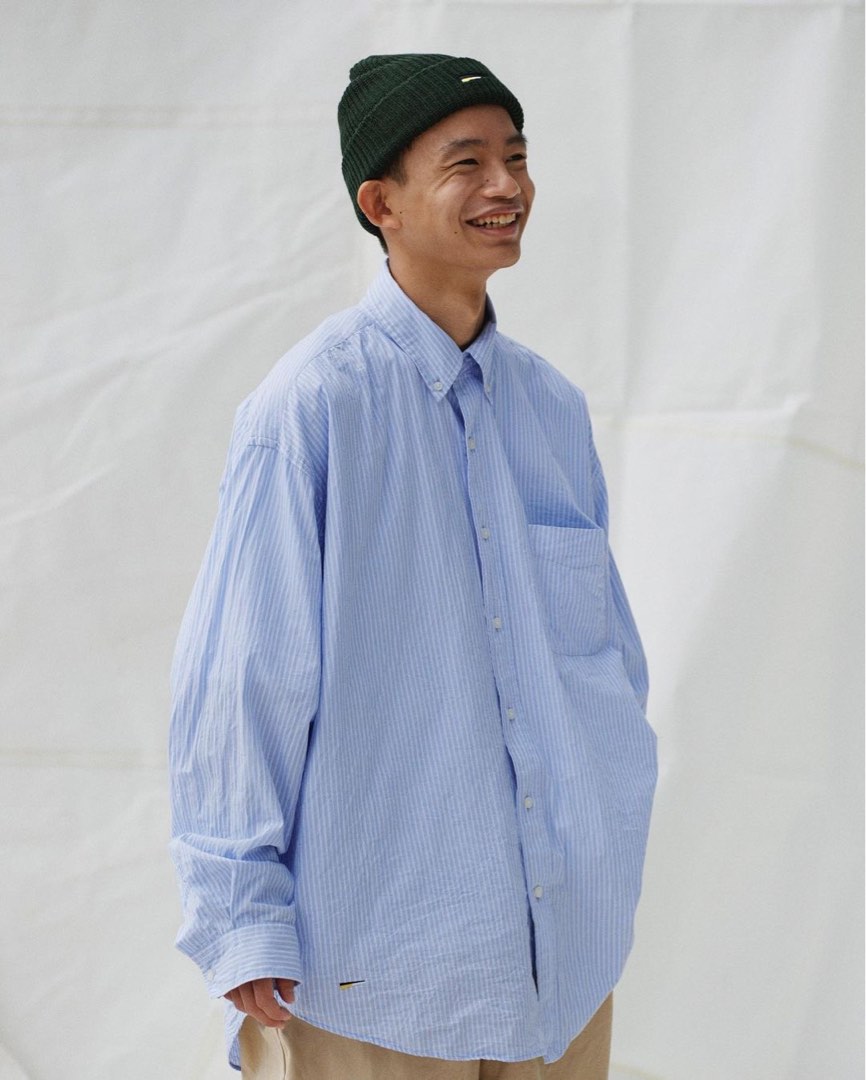 Nautica jp 寬鬆條紋襯衫BIG SILHOUETTE BD SHIRT｜City boy