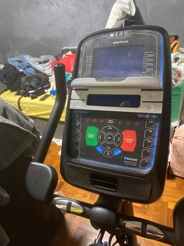 Nautilus u626 upright discount bike