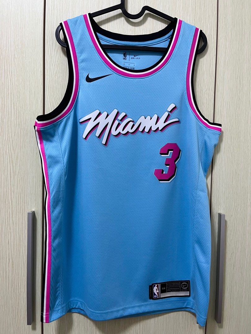 BNWT Authentic Jimmy Butler Miami Heat Vice Wave City edition swingman  jersey, Men's Fashion, Activewear on Carousell