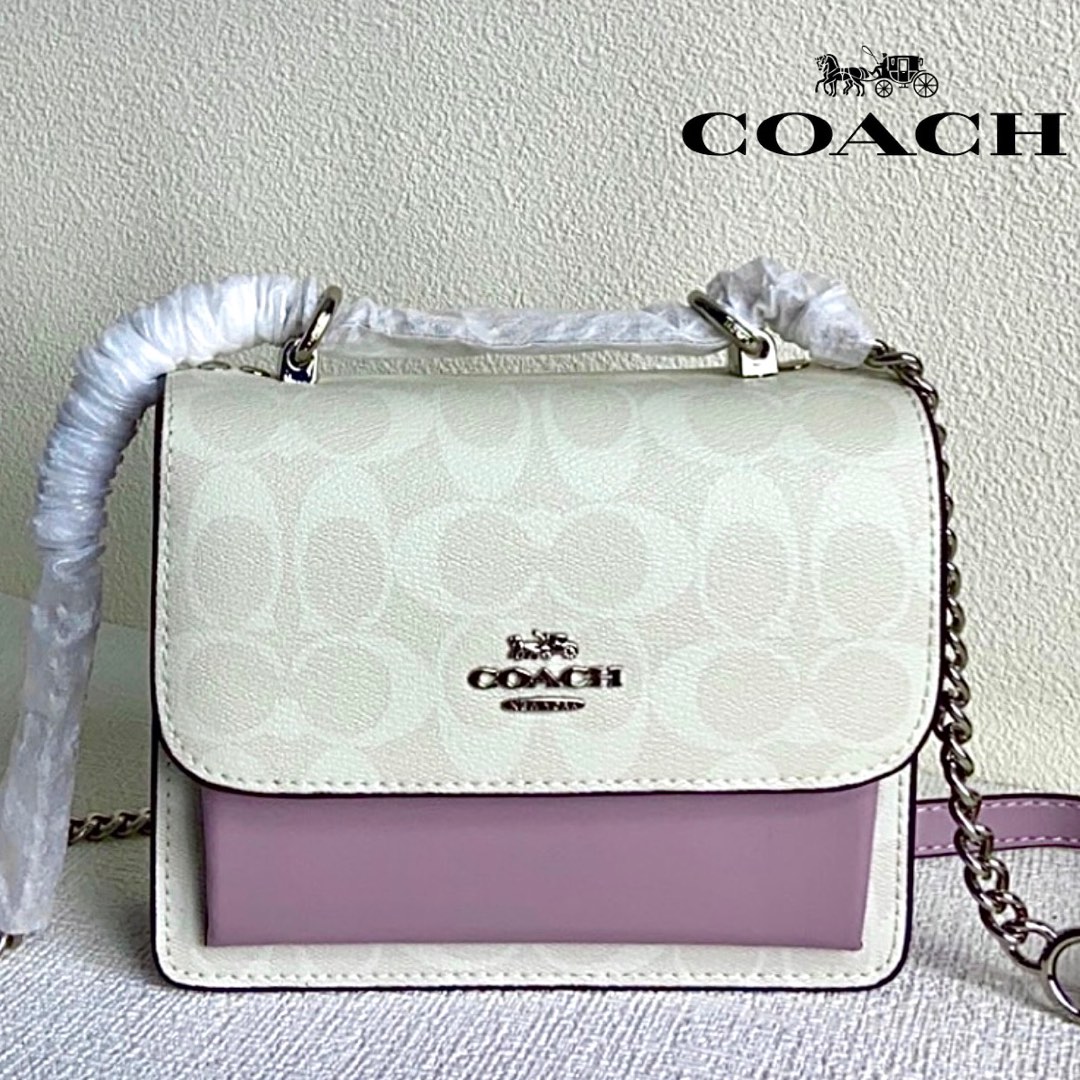 New Coach Original C9946 Purple Mini Klare Women Crossbody