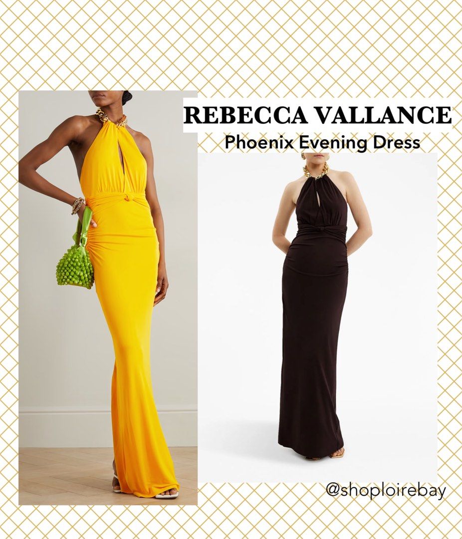 Rebecca vallance yellow dress on sale