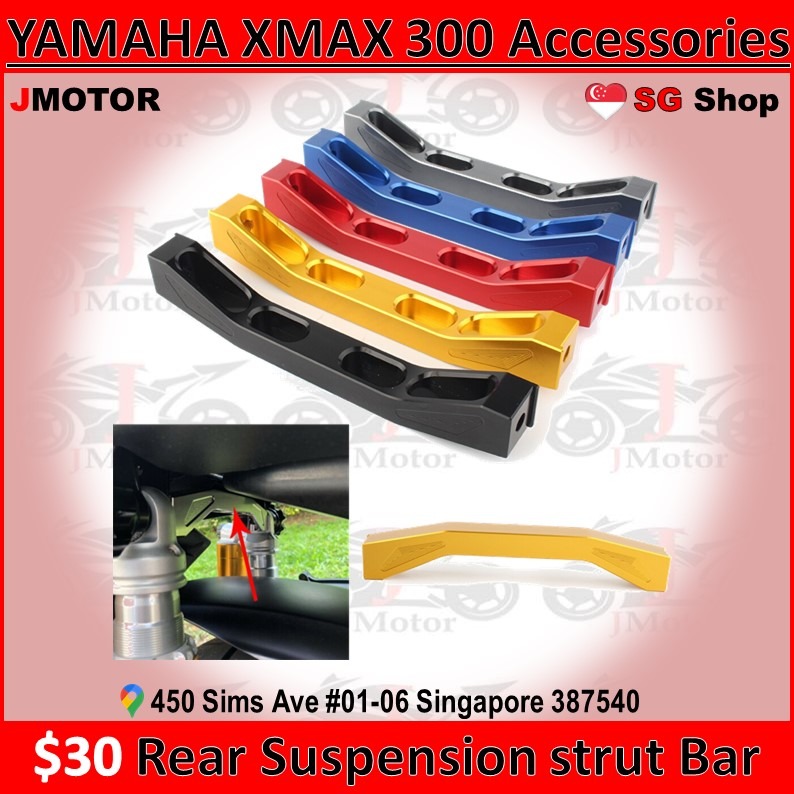 new xmax strut bar, Motorcycles, Motorcycle Accessories on Carousell