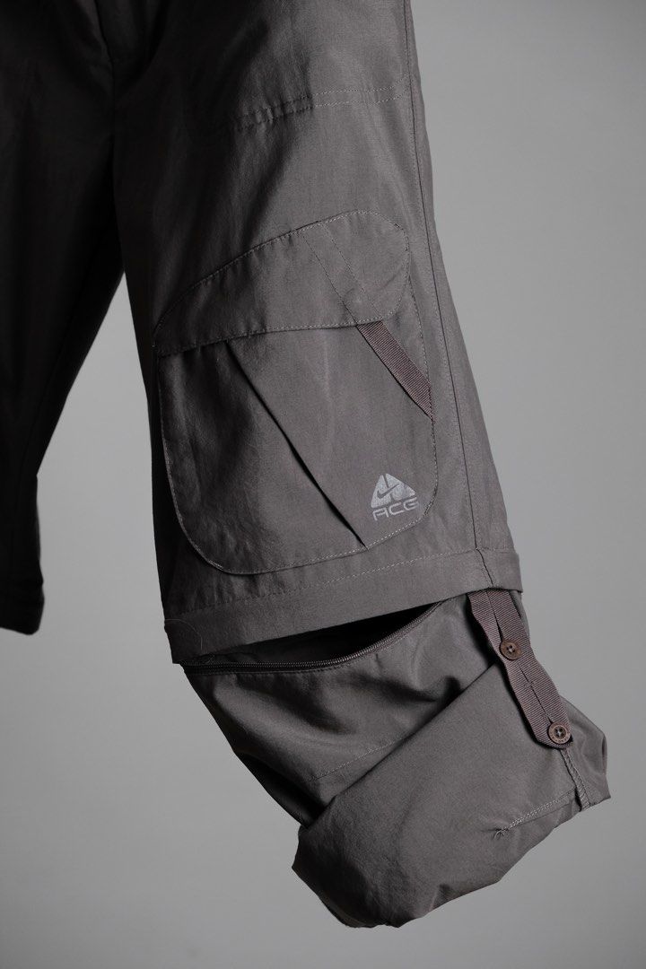 Sold)“Nike ACG” 2007 Lungs Era 2-Way Technical Cargo Pants 雙肺標