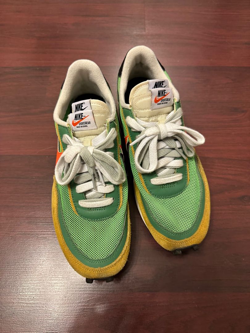 Nike LD Waffle Sacai Green, 女裝, 鞋, 波鞋- Carousell