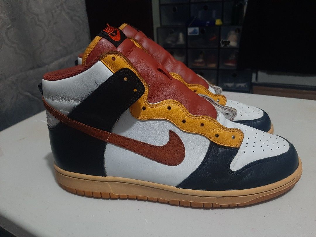 dunk high orange blaze 2021