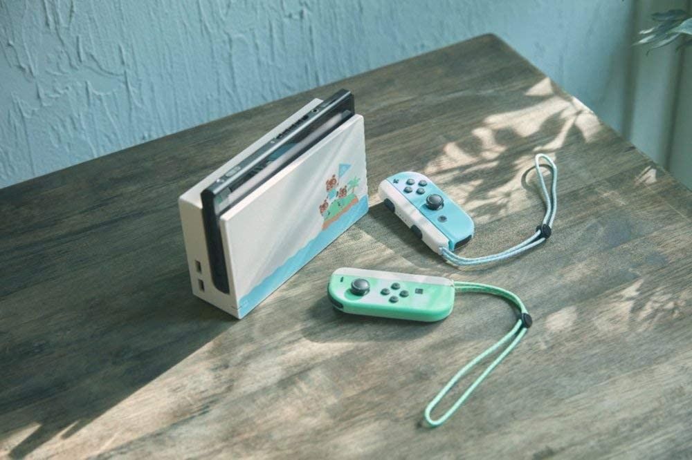 Nintendo Switch Enhanced V2 Console Animal Crossing Special