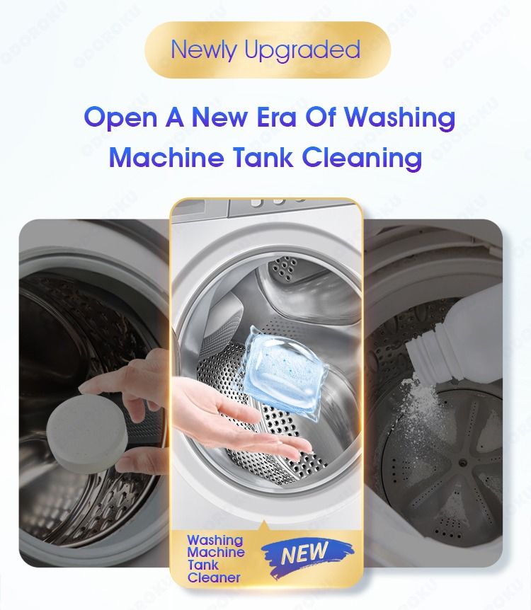 ODOROKU Washing Machine Cleaning Capsule 30g x 4 Washing Machine