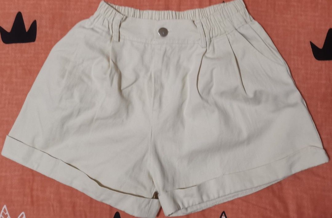 White off white hotsell shorts