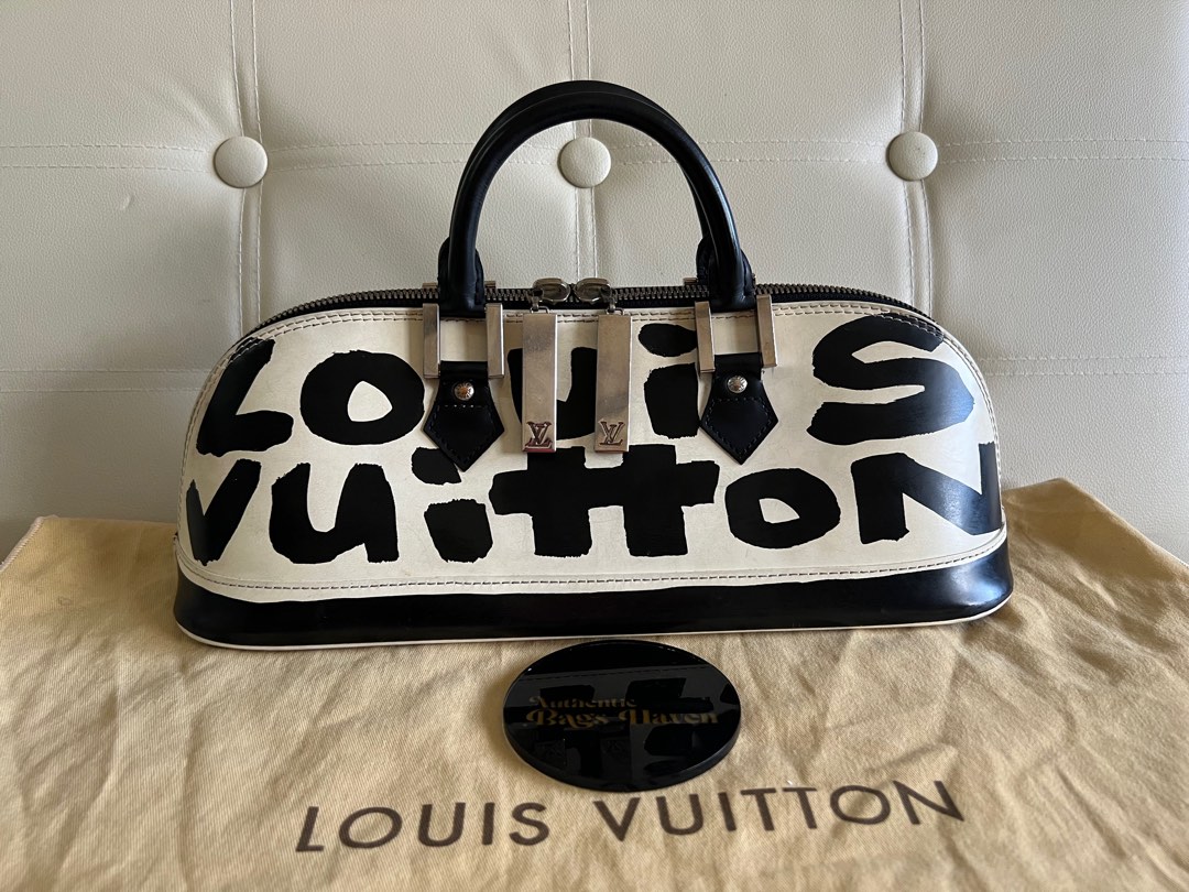 Louis Vuitton, Bags, Authentic Louis Vuitton Alma Graffiti