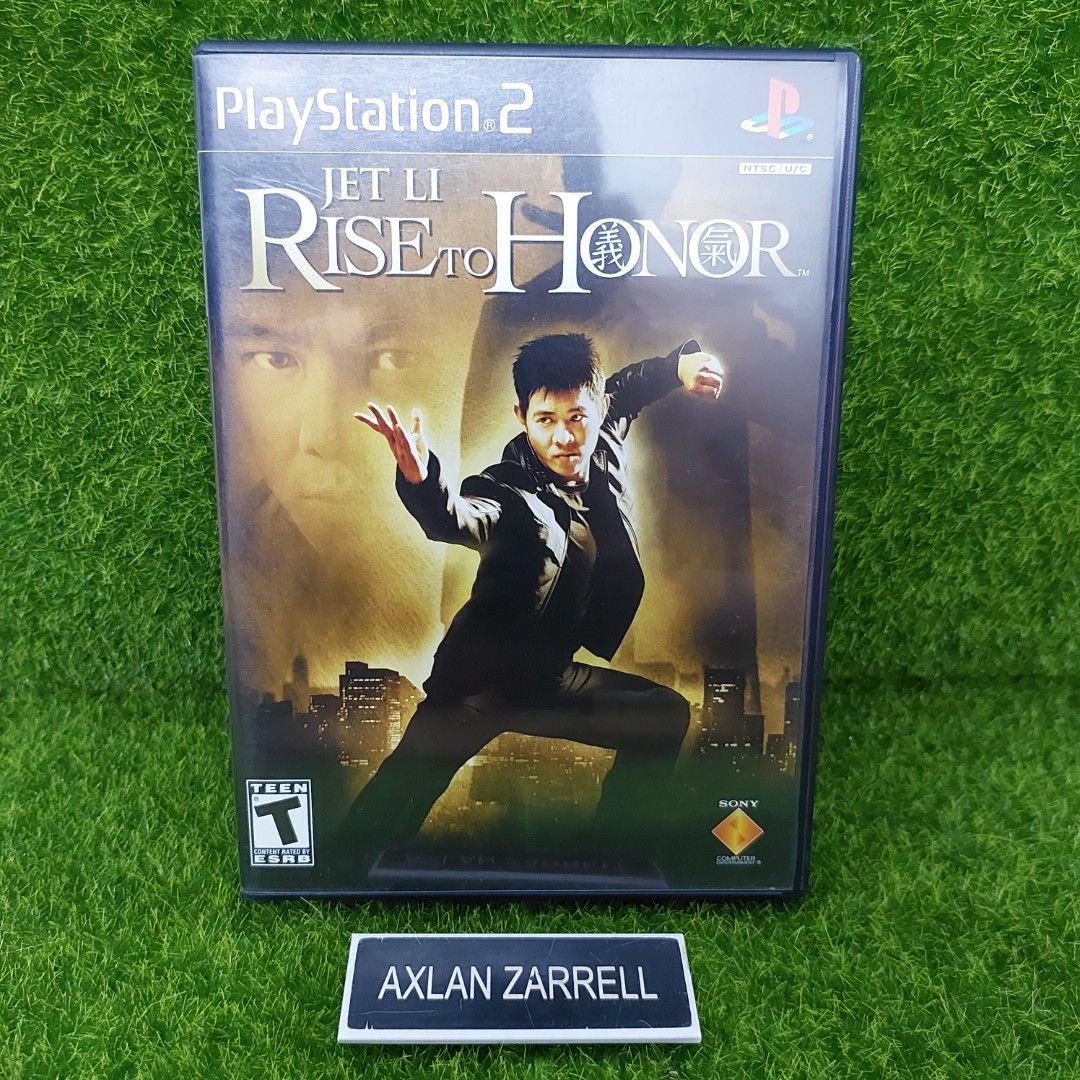 Original PS2 Games Jet Li Rise To Honor ESRB R1 Video Gaming
