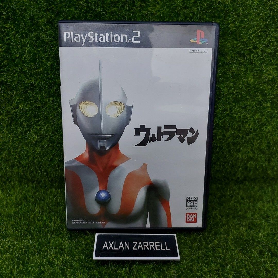 Original PS2 Games Ultraman NTSC Japanese Cero Bandai