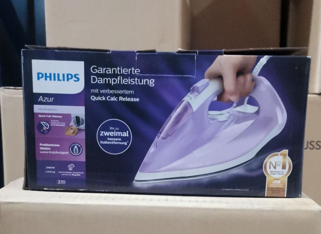 Philips azur steam store iron descaling