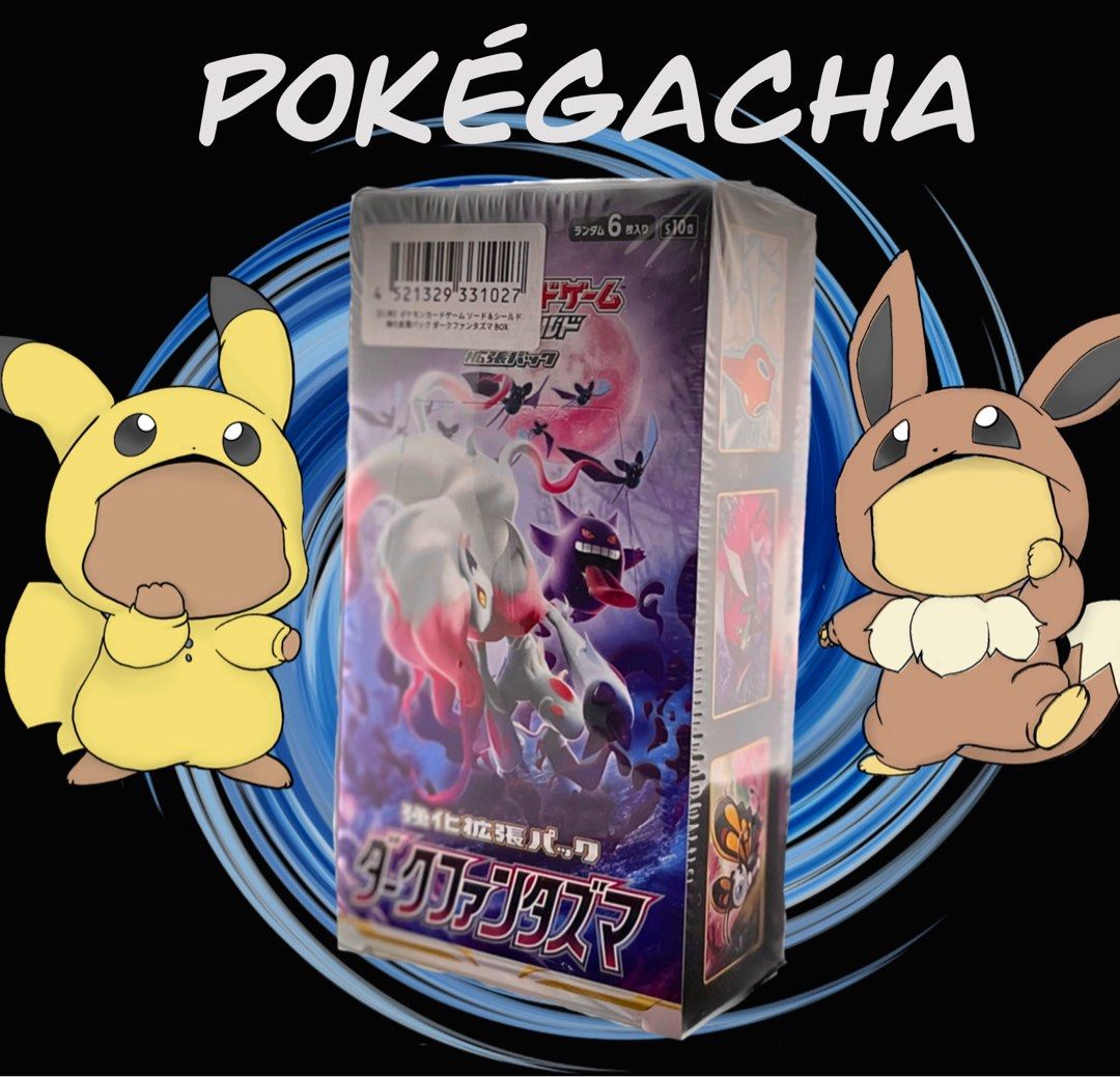 dark phantasma booster box Pokémon Blister Pack - Dark Phantasma main image 0