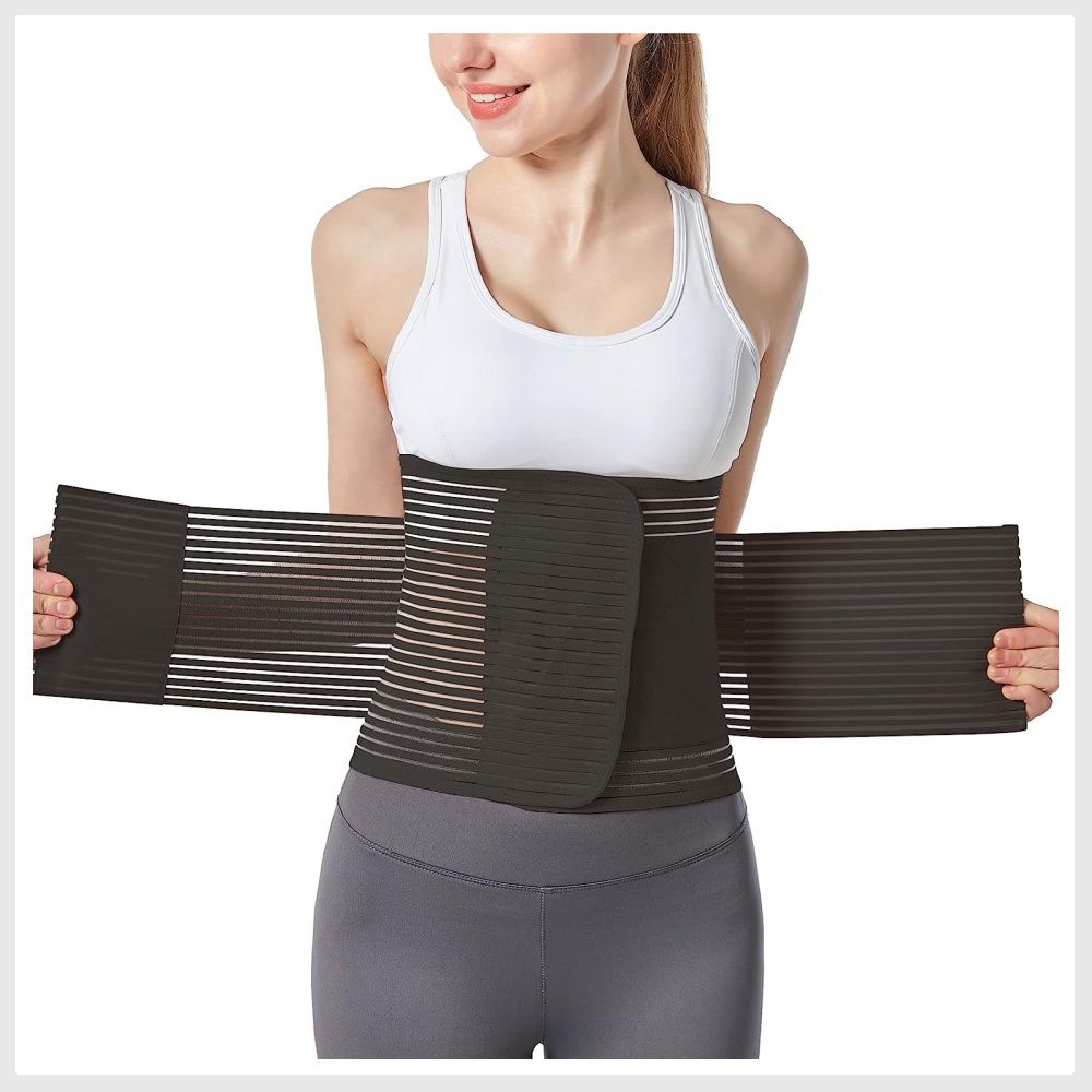 Get Back in Shape Quickly with Our Postpartum Belly Band for C-Section  Recovery & Compression Wrap Back Support Belt