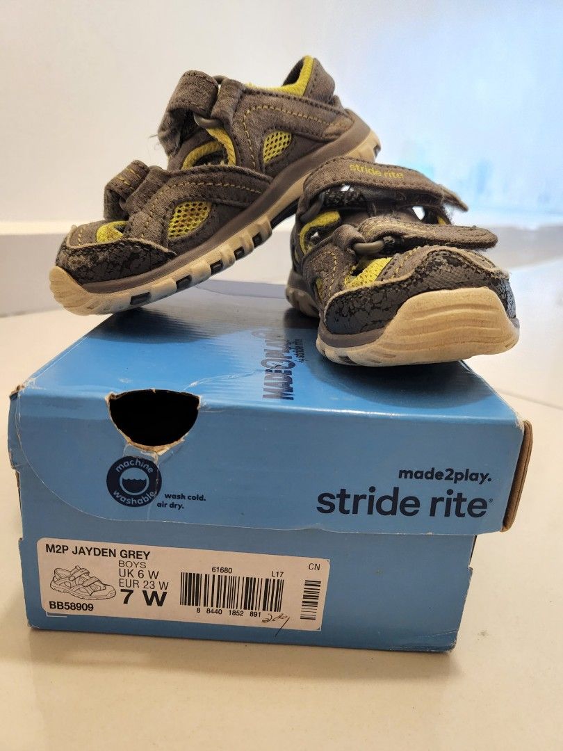 Preloved Authentic Original Stride Rite Boy Boys Sandals Shoes