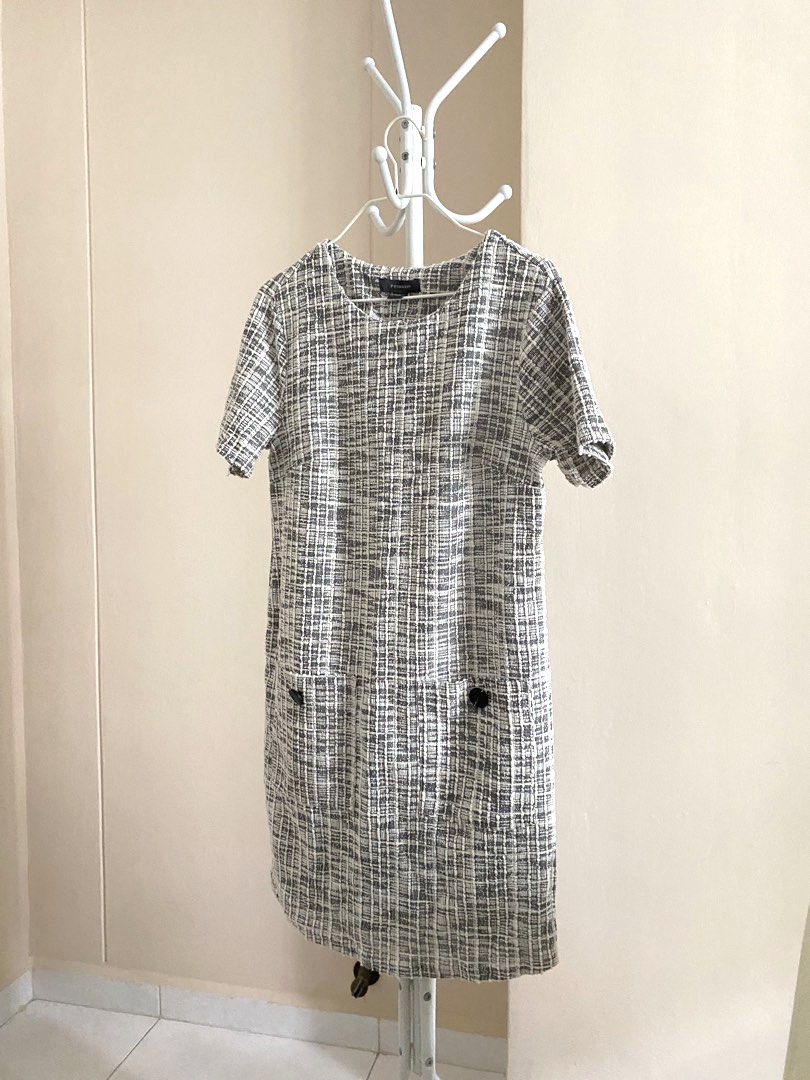Primark tweed shop dress