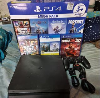 PS4 1TB with games