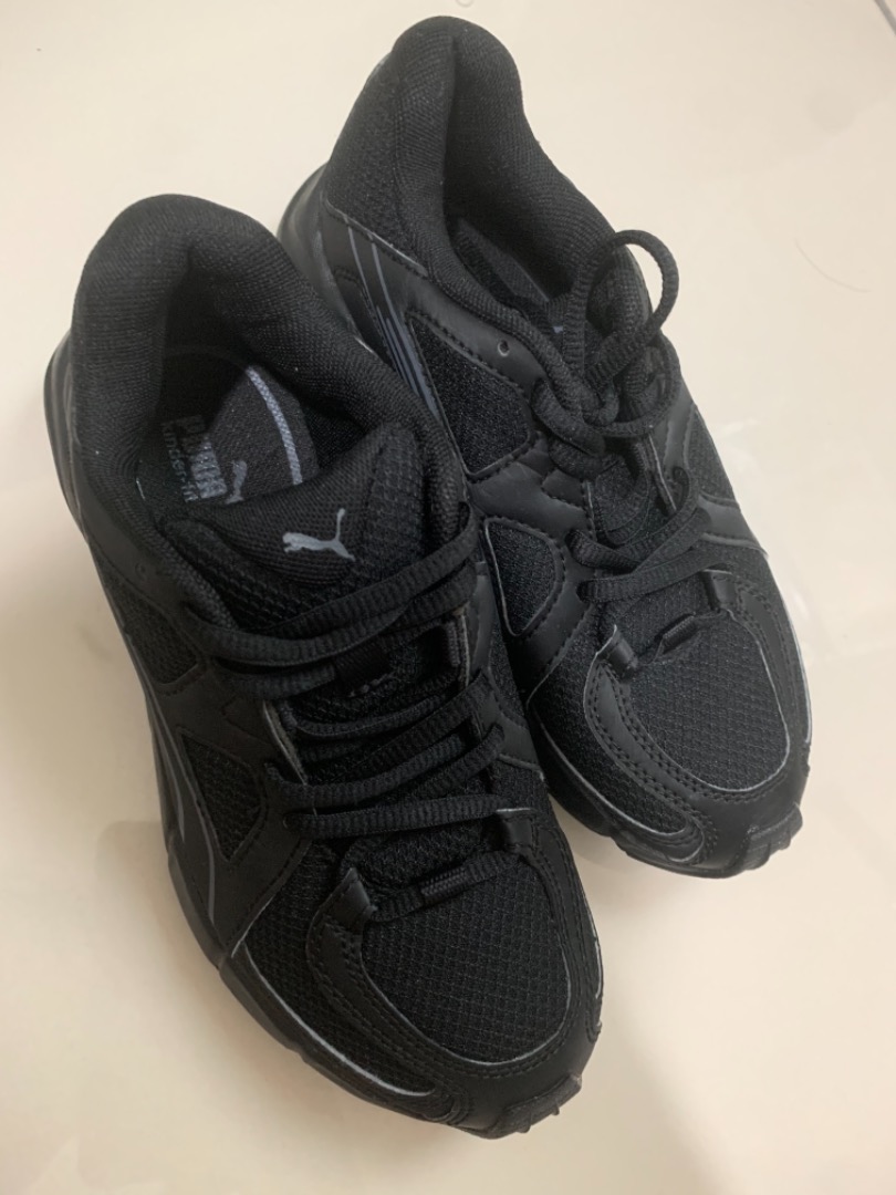 Puma clearance black shoes
