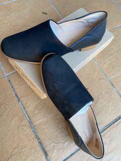 Clarks pure tone blue leather on sale