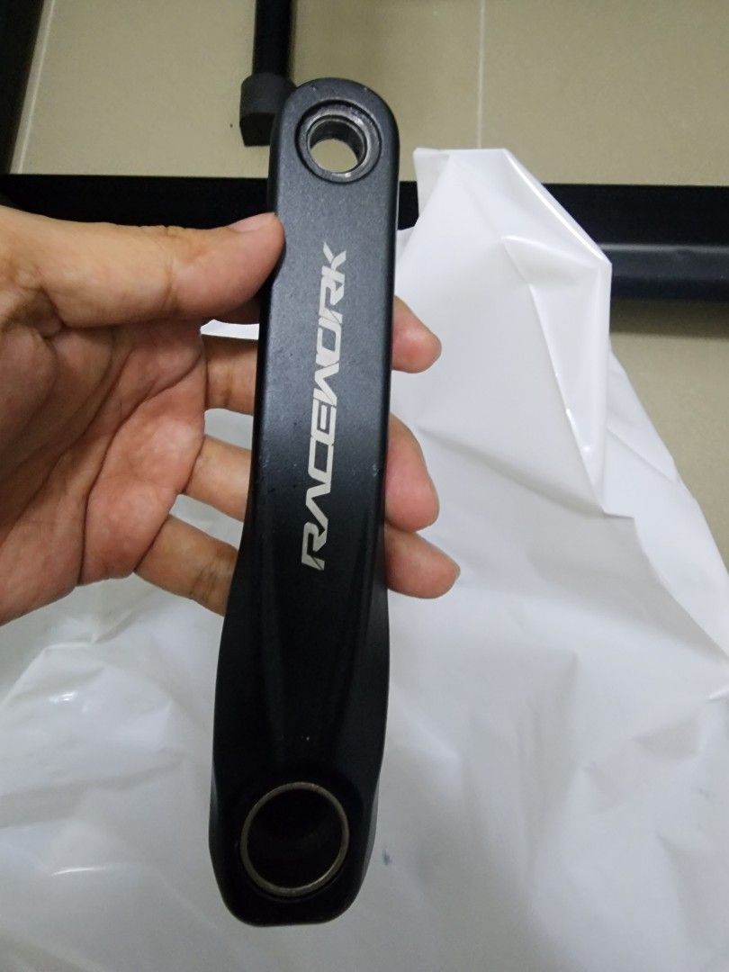Racework (Category: Parts & Accessories) located in Singapore. Submitted by lobang_shop (Listing ID 1238445233, Image 3). Description: Selling off lightly use crankset for MTB, together with BB, 73mm. 2 rotor, 180mm and 160mm. Only self collection at 752362. Arrange delivery on your own. payment is required for confirmation. won't entertain time waster. Thanks for reading. lastly don't lowball.