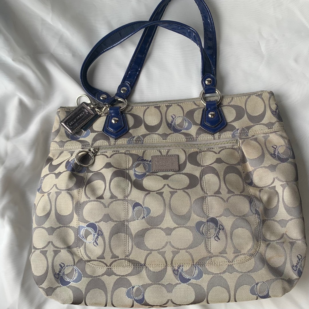 Coach poppy glam tote clearance
