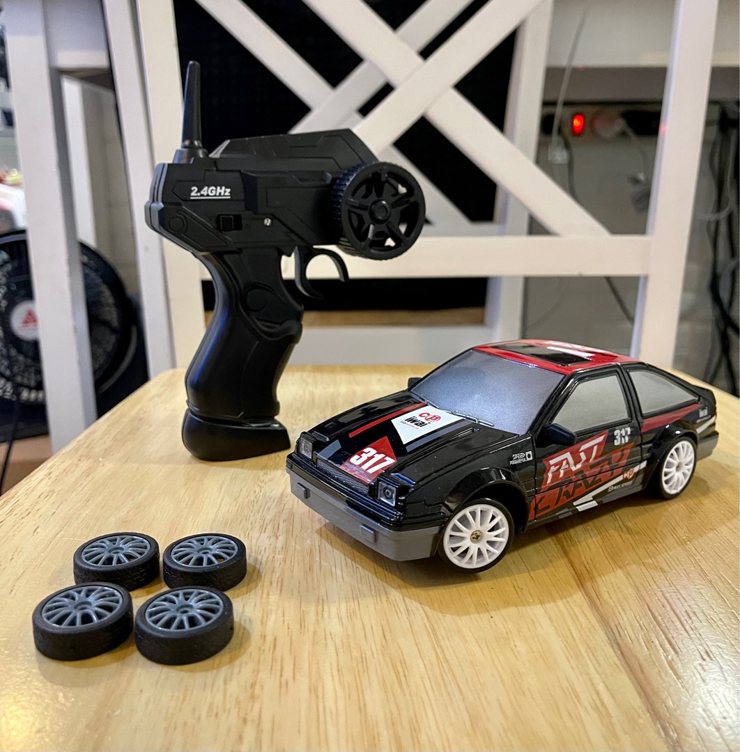 RC DRIFT CAR ( 1:24 scale ) ALL WHEEL DRIVE, Hobbies & Toys, Toys ...