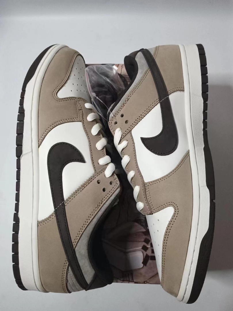 Ready stock NIKE Dunk low Brown shoes us 12 euro 46 Men s
